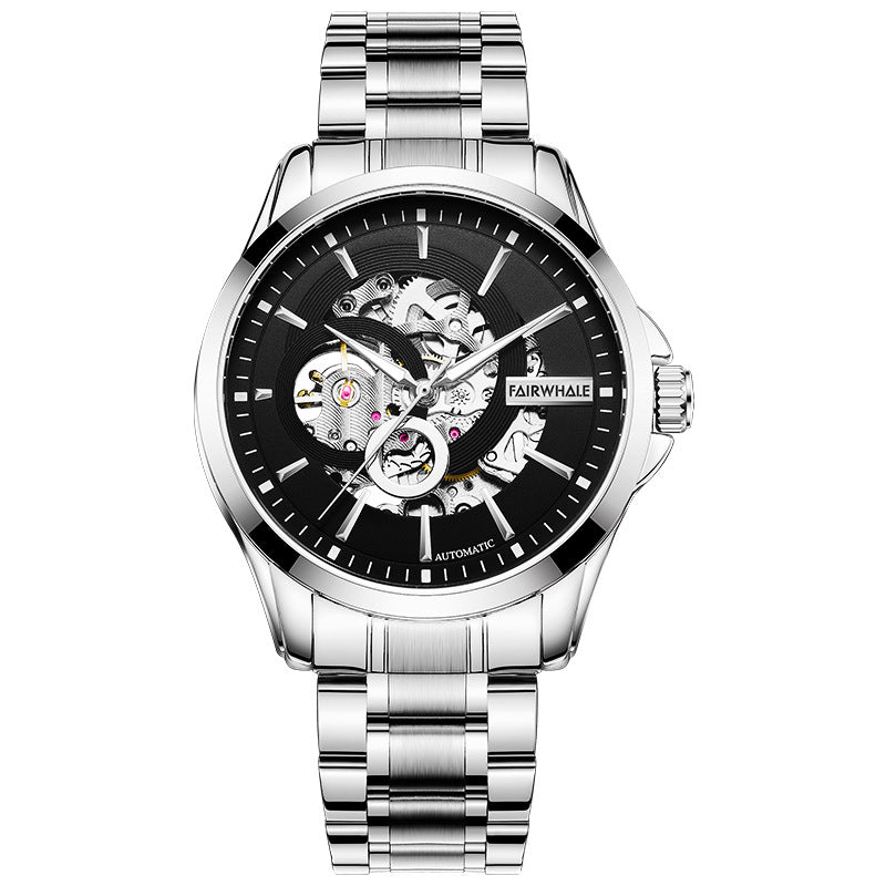 SKELETON MECHANICAL STEEL SILVER