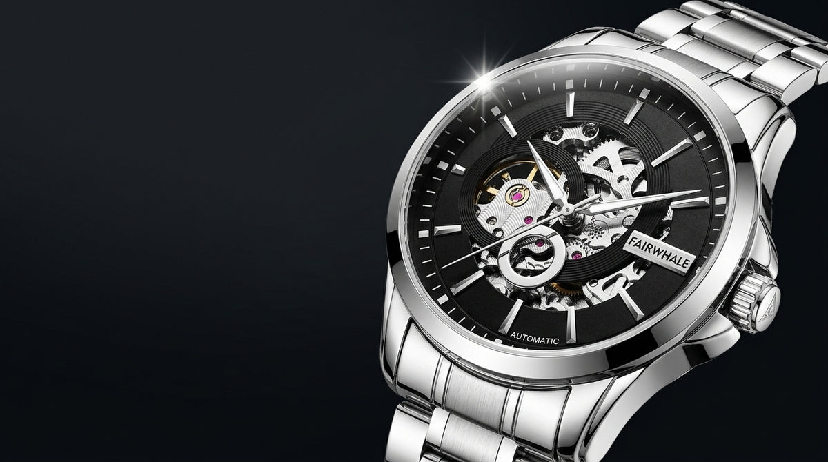 Mark Fairwhale SKELETON MECHANICAL スチールシルバー